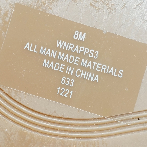 NEW NINE WEST Women's Rapps3 Black Summer Strappy Wedge Sandals K671 - Picture 11 of 13